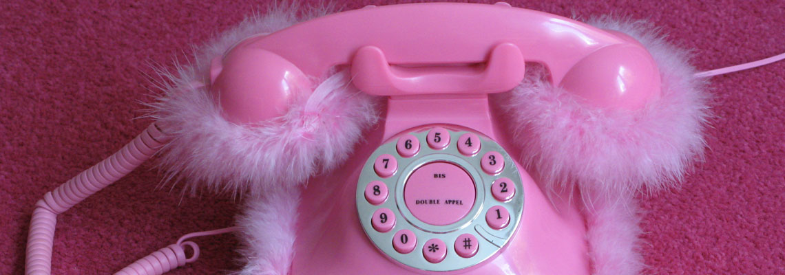 Téléphone rose